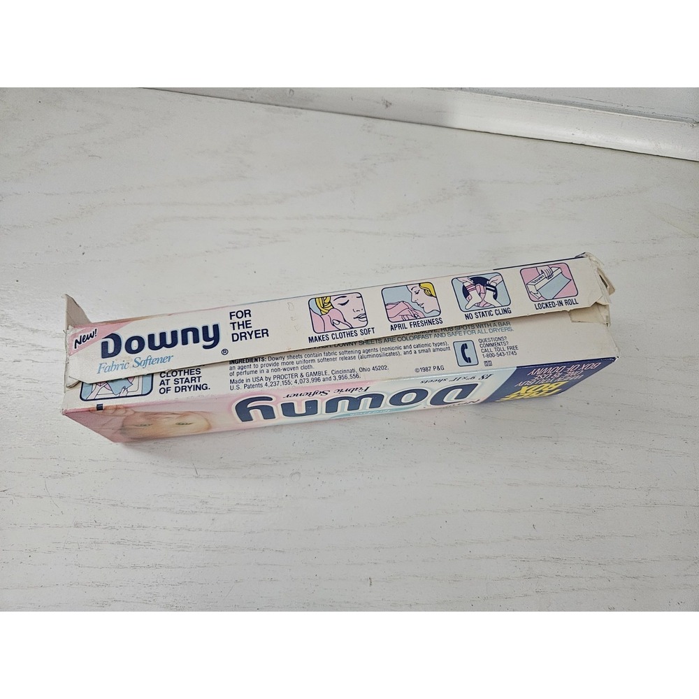VTG Downy April Fresh Fabric Softener  Movie Prop 1987 P&G‎ Dryer USA Used - Picture 4 of 7